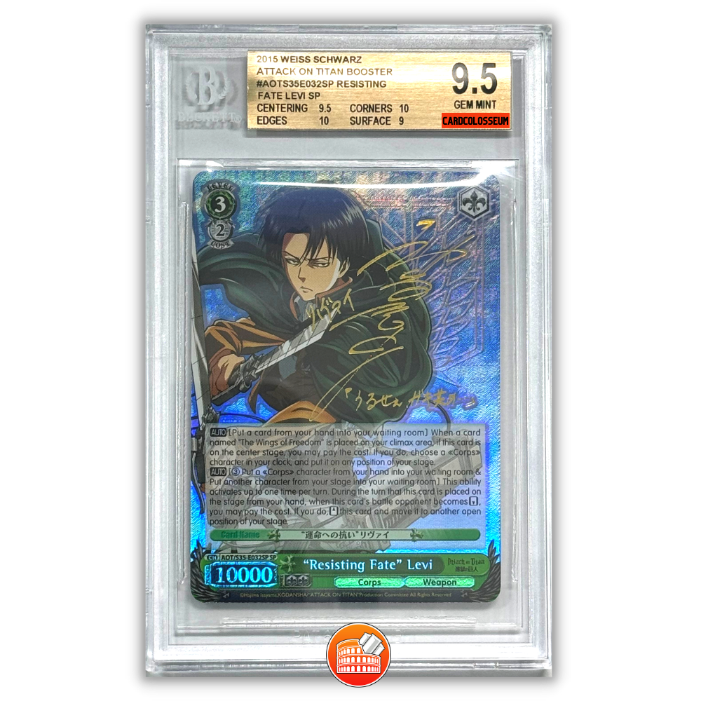 Resisting Fate Levi - (SP) - BGS 9.5 - Englisch