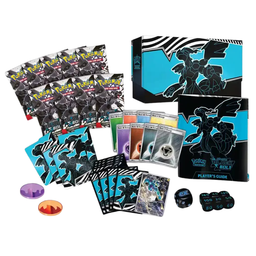 Pokemon - Black Bolt Elite Trainer Box Zekrom - Scarlet & Violet SV10.5 - Englisch