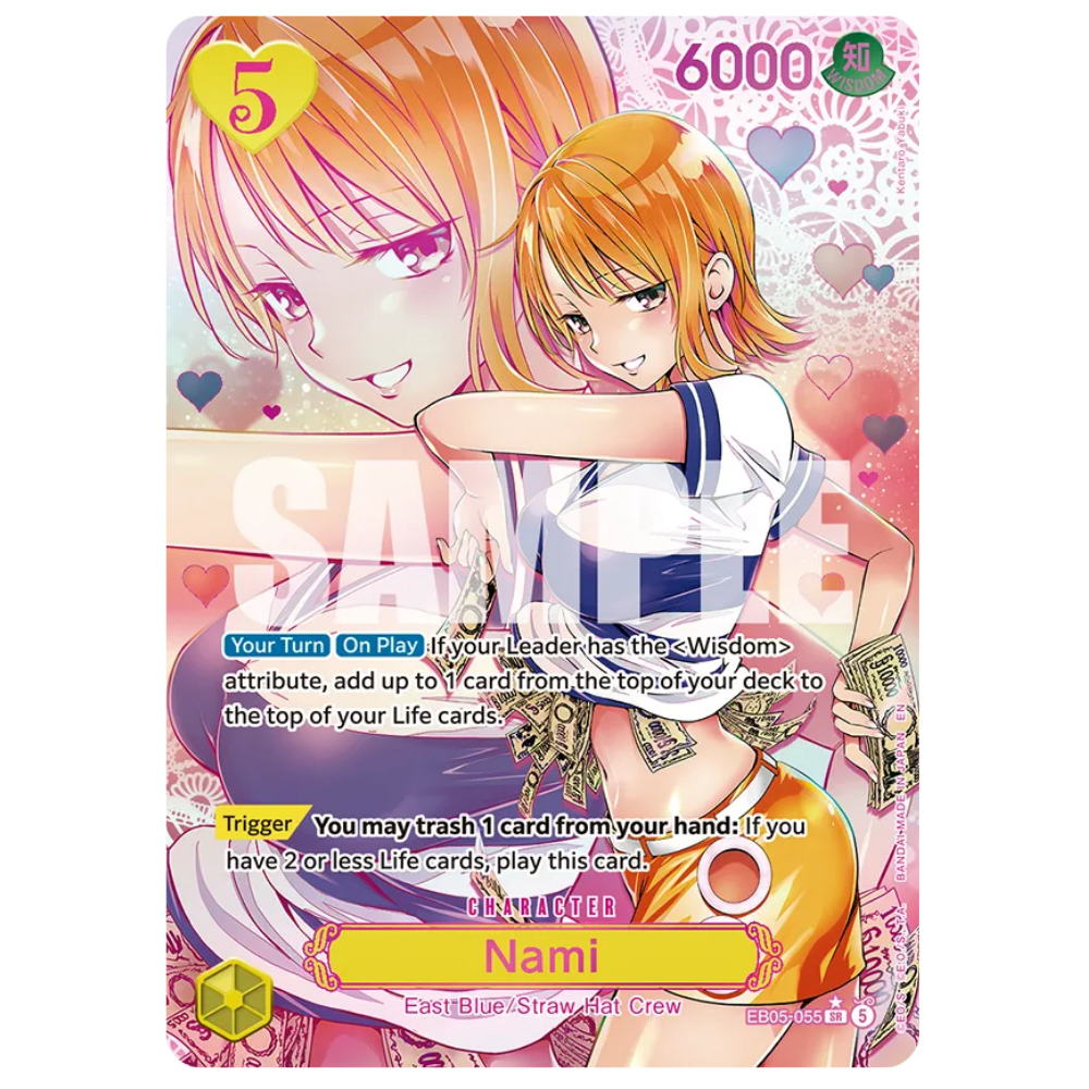 One Piece Card Game - EB05 - Heroines Edition Vol. 2 - Display