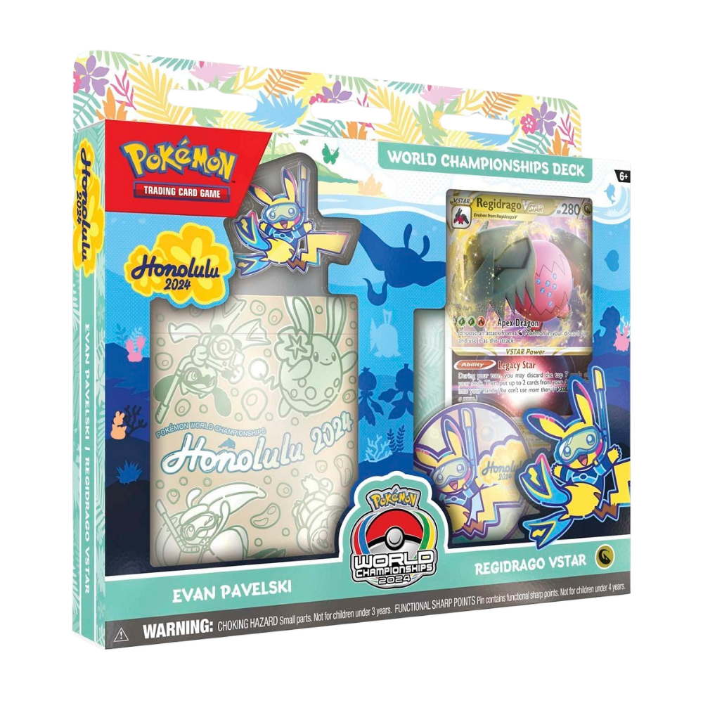 Pokemon - World Championship 2024 Deck - Evan Pavel - Regidrago Vstar - Englisch