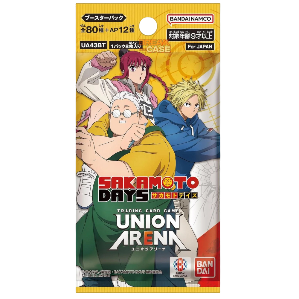 Union Arena UA43BT - Booster Display – Sakamoto Days – Japanisch