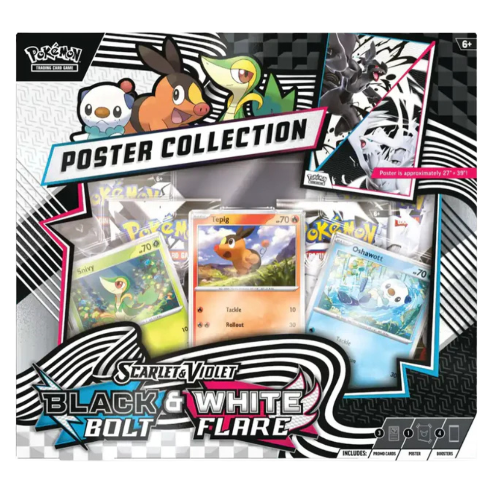 Pokemon - Black Bolt & White Flare - Unova Poster Collection (SV10.5) - Englisch
