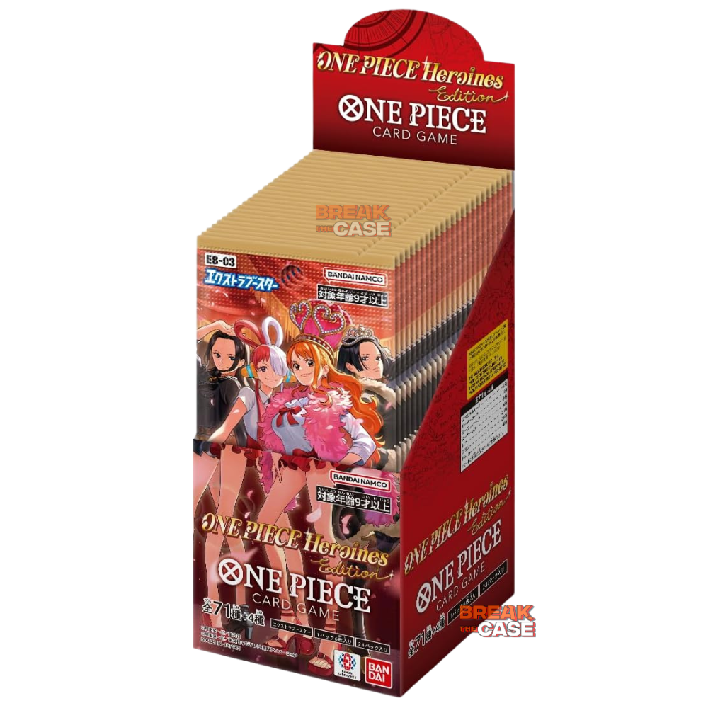 One Piece Card Game - EB03 - Extra Booster Heroine Edition - Booster Display – Japanisch