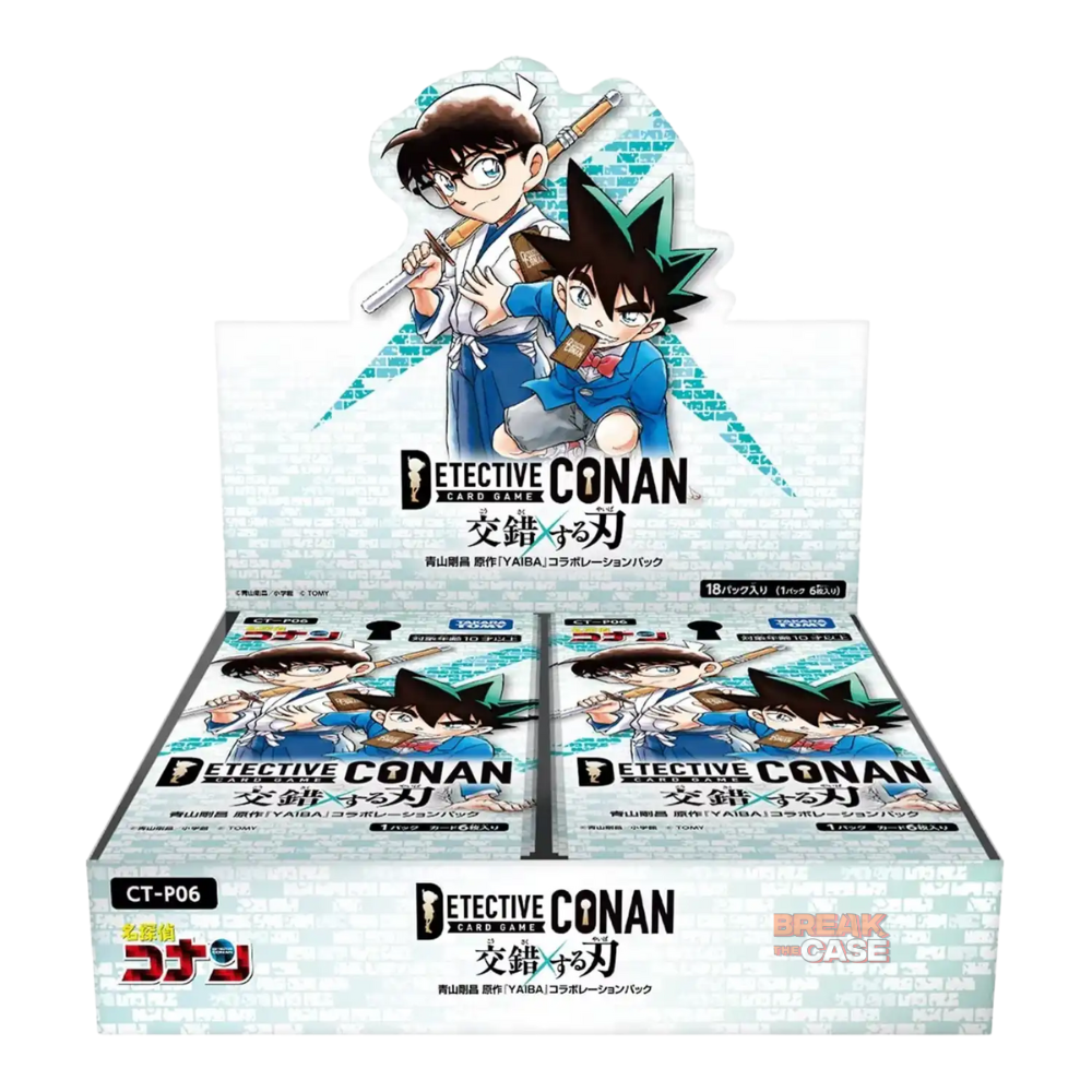 Detective Conan CTP-06 - Crossed Blades - Booster Display – Japanisch