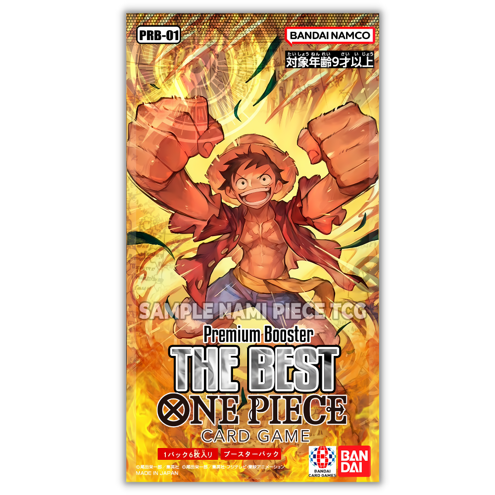 One Piece Card Game - PRB-01 - THE BEST - Premium Booster Display - Japanisch (VÖ: 27.07.2024)