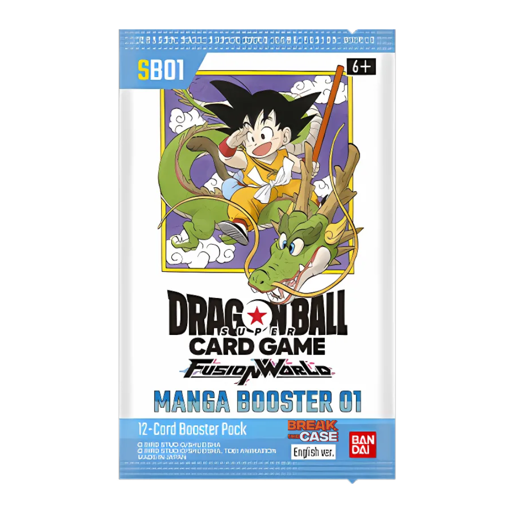 Dragon Ball Fusion World SB01 Manga Booster Display – Englisch