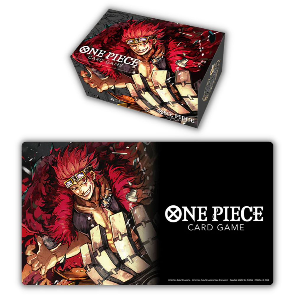 One Piece Card Game - Playmat & Storage Box Set - Eustass ''Captain'' Kid