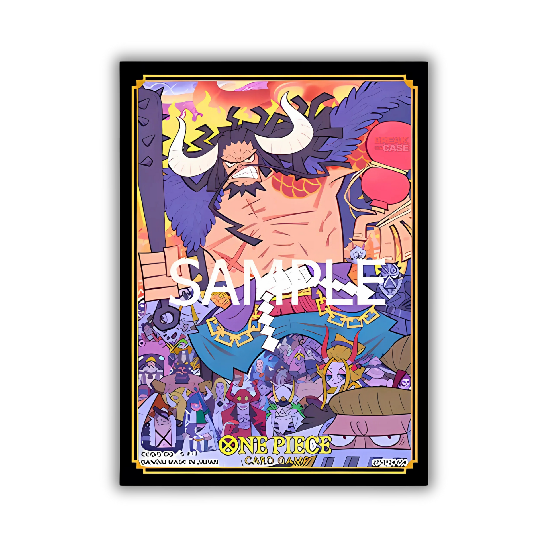 ONE PIECE Card Game Limited Card Sleeves - King Character, 70 Pieces, Japanese Size, Bandai Official 2024 ONE PIECE Card Game Limited Card Sleeves - King Character, 70 Pieces, Japanese Size, Bandai Official 2024