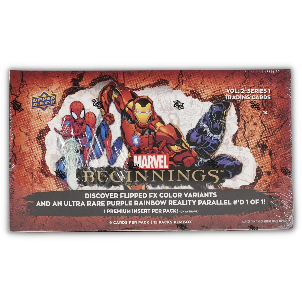 Marvel Beginnings Volume 2 Series 1 Trading Cards Box - Upper Deck - 2021 - BOXBREAK