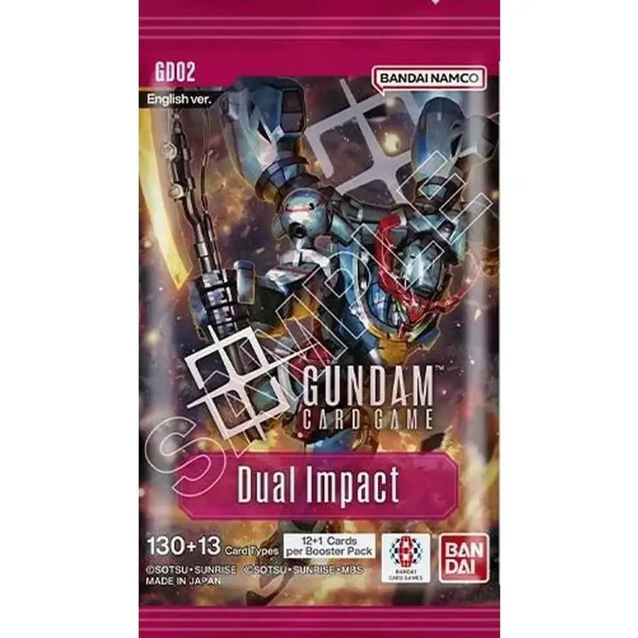Gundam Card Game - Dual Impact Booster - [GD-02] - Englisch