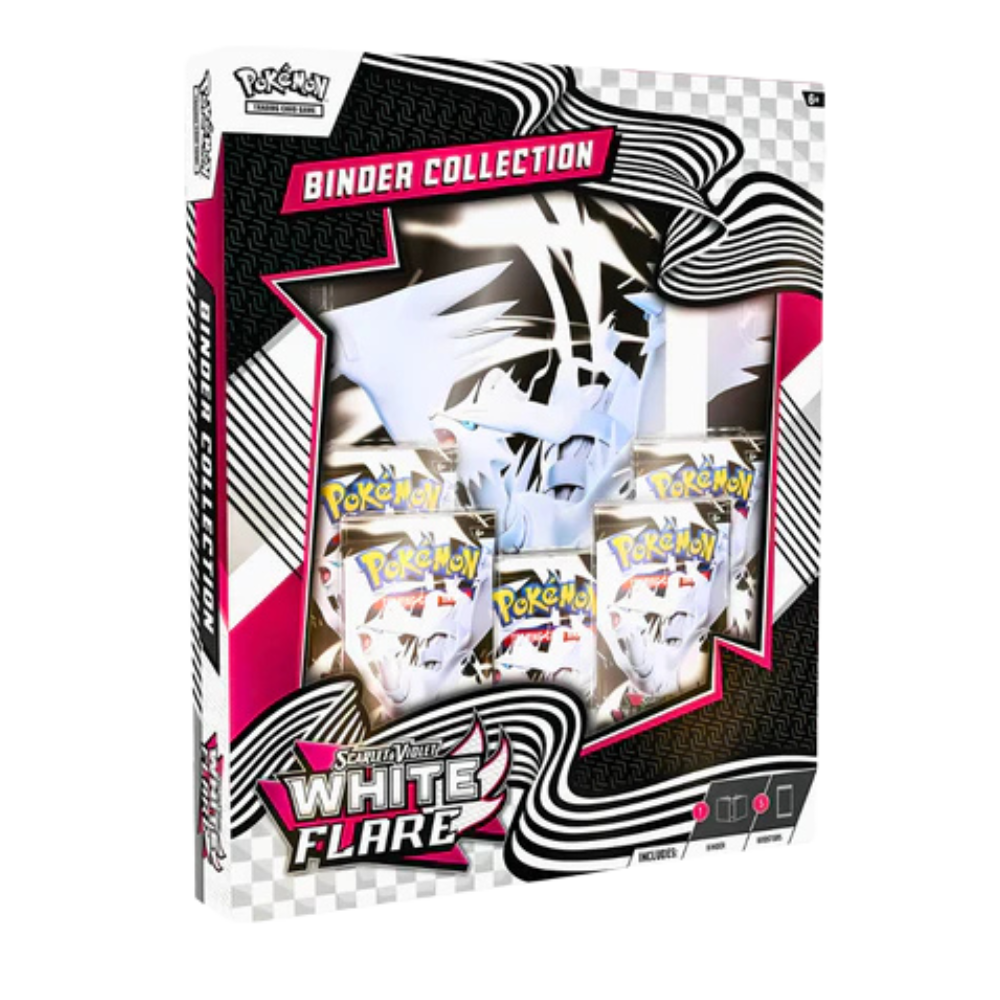 Pokemon - White Flare Binder Collection Reshiram - Scarlet & Violet SV10.5 - Englisch
