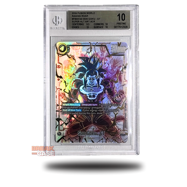 Son Goku: GT - (Super Alt. Art SCR) - BGS 10 PRISTINE - Dragon Ball Su