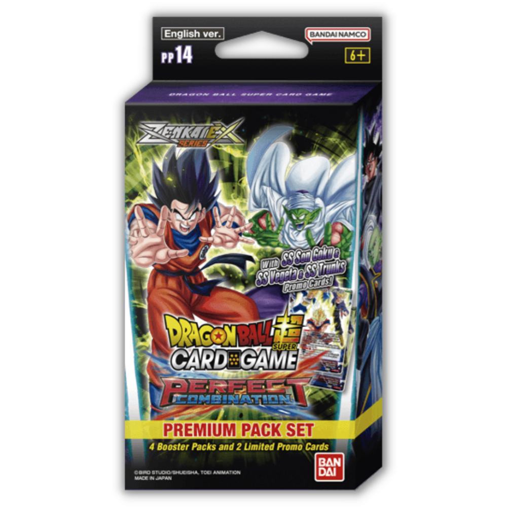Dragon Ball Super Card Game - Perfect Combination - Premium Pack PP14 - Englisch