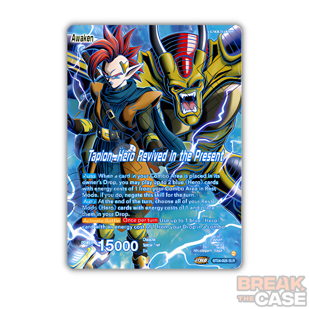 Tapion // Tapion, Hero Revived in the Present (V.2 - Alternate Art) - Dragon Ball Super Card Game - B24 Beyond Generation