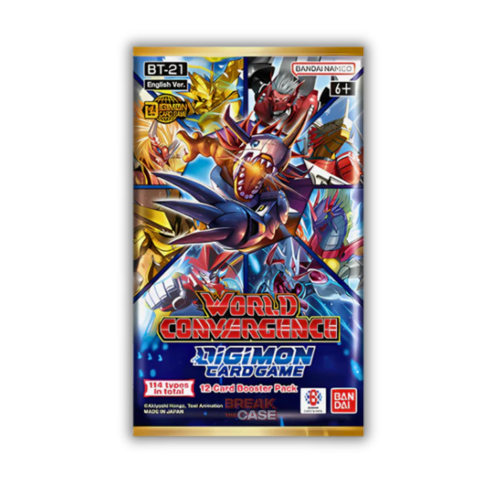 Digimon - BT21 - World Convergence - (EN) - LIVE BOXBREAK
