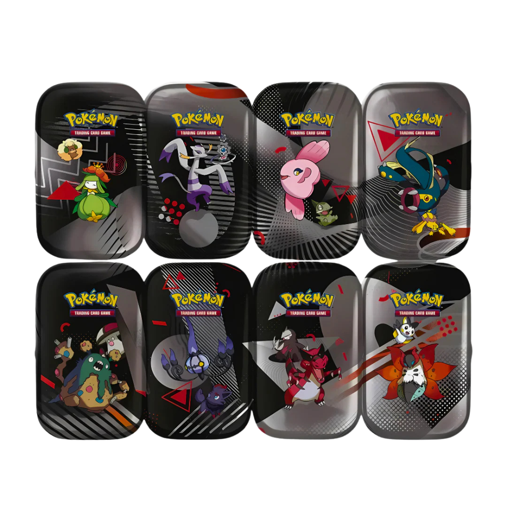 Pokemon - Black Bolt & White Flare Unova Mini Tin (1x Mini Tin) - Scarlet & Violet SV10.5 - Englisch