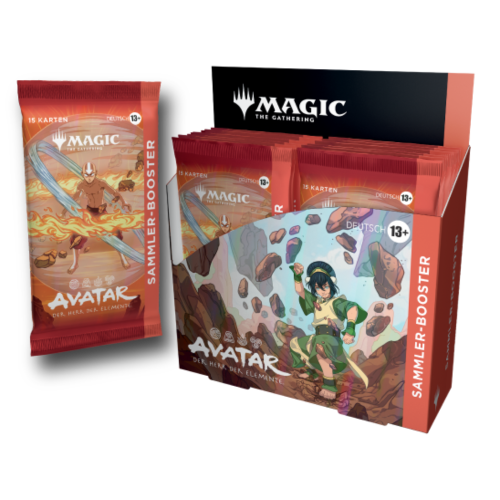 Magic: The Gathering - Avatar Der Herr der Elemente - Collector Booster Display - Englisch