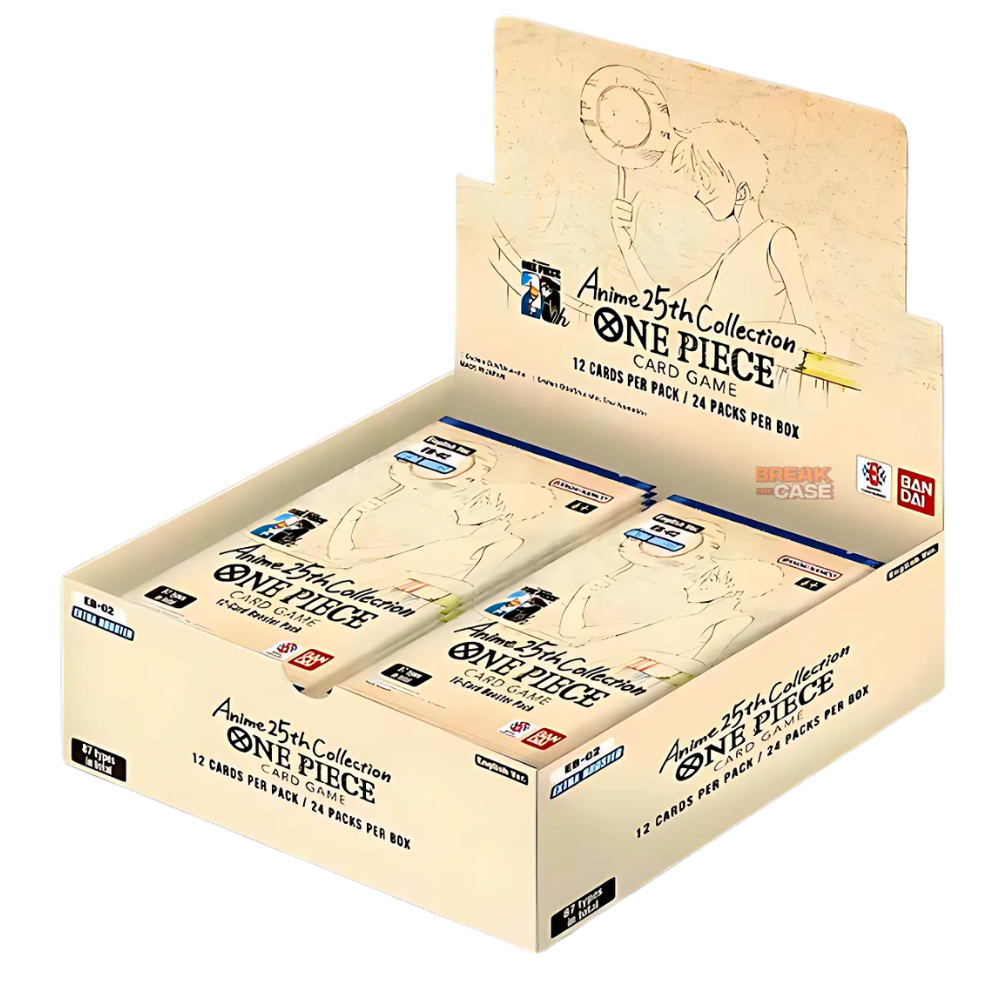 One Piece Card Game - Anime 25th Collection Extra Booster - EB02 - Boxbreak - Englisch
