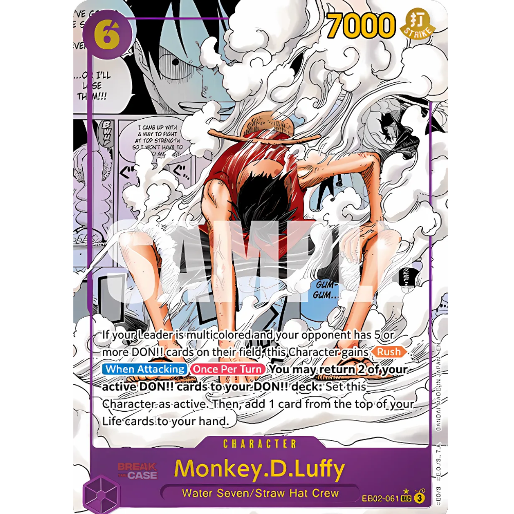 One Piece Card Game - Anime 25th Collection Extra Booster - EB02 - Boxbreak - Englisch