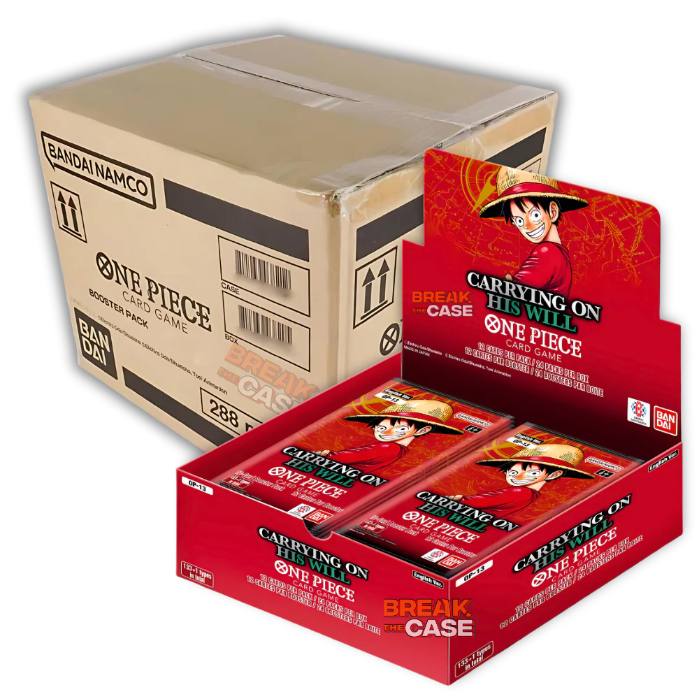 One Piece Card Game - Carrying on his Will - CASE [OP-13] - Englisch