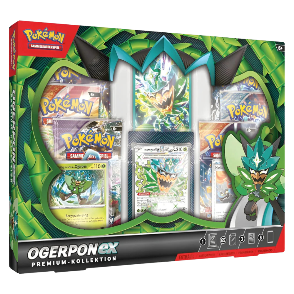 Pokemon - Ogerpon EX Premium Kollektion - Deutsch