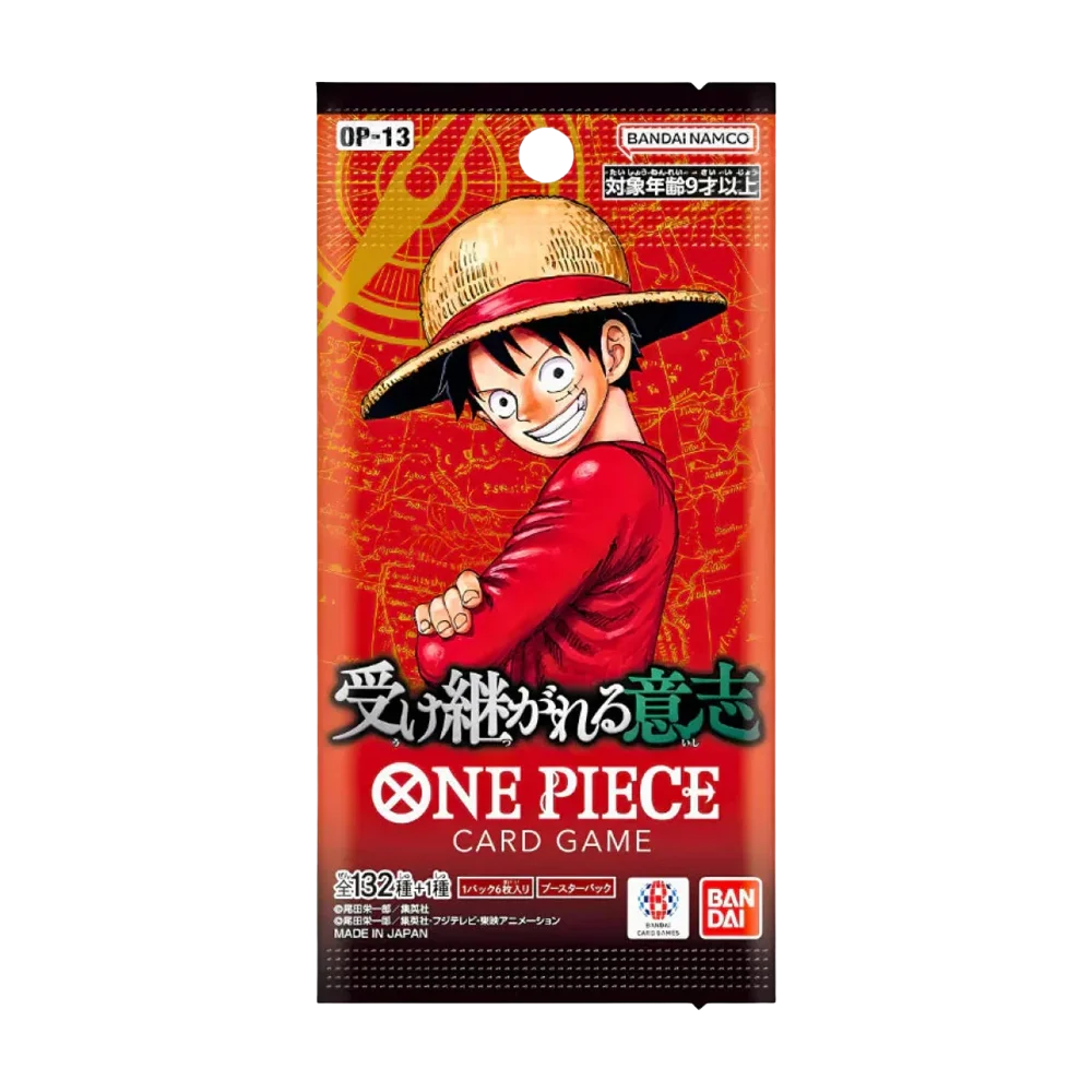 One Piece Card Game - Carrying on his Will - Booster [OP-13] - Japanisch