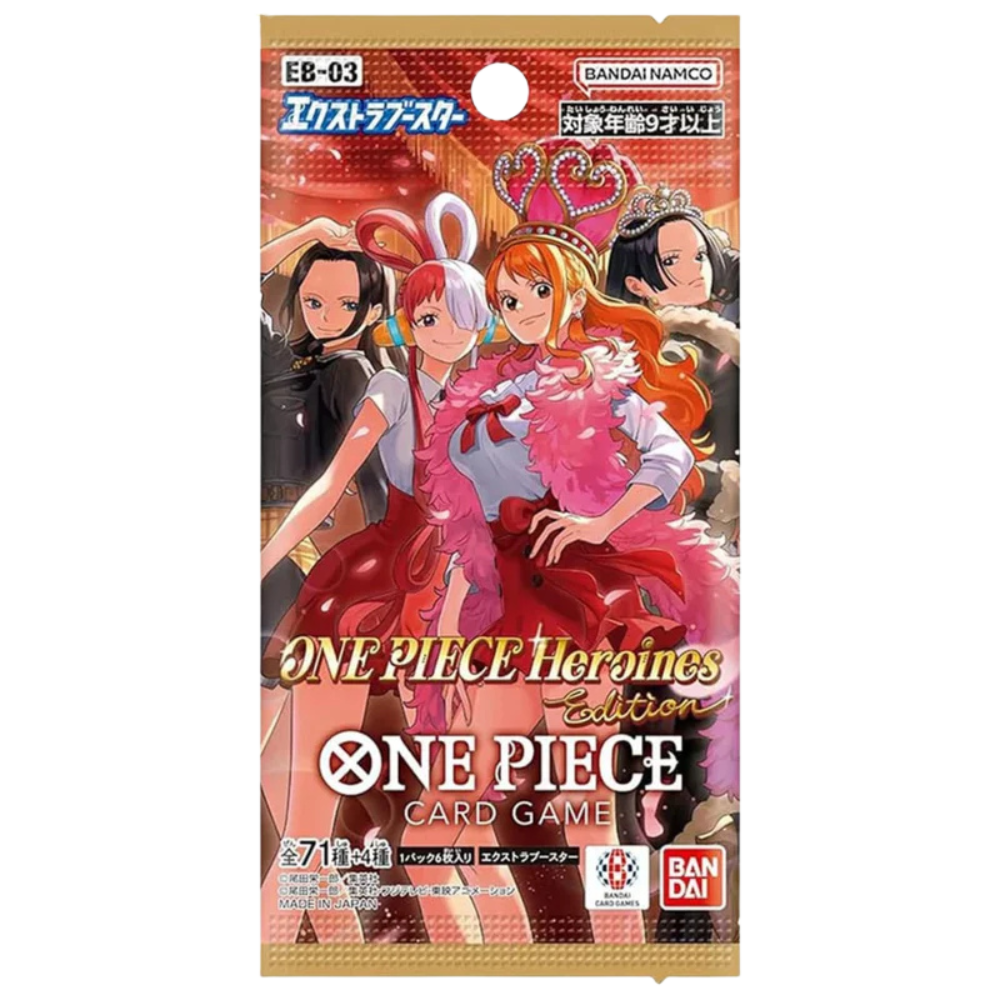 One Piece Card Game - EB03 - Extra Booster Heroine Edition - Booster – Japanisch
