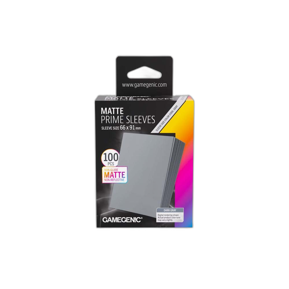 Gamegenic Matte Prime Sleeves (100 Sleeves)