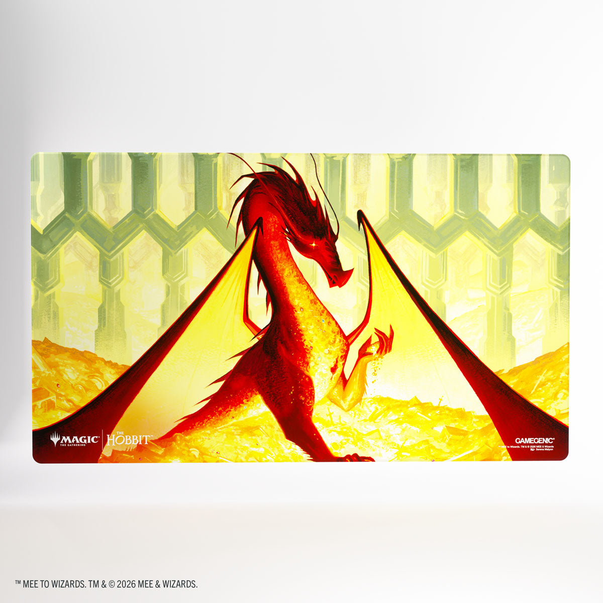 Gamegenic MTG The Hobbit Shiny Playmat - Smaug the Golden