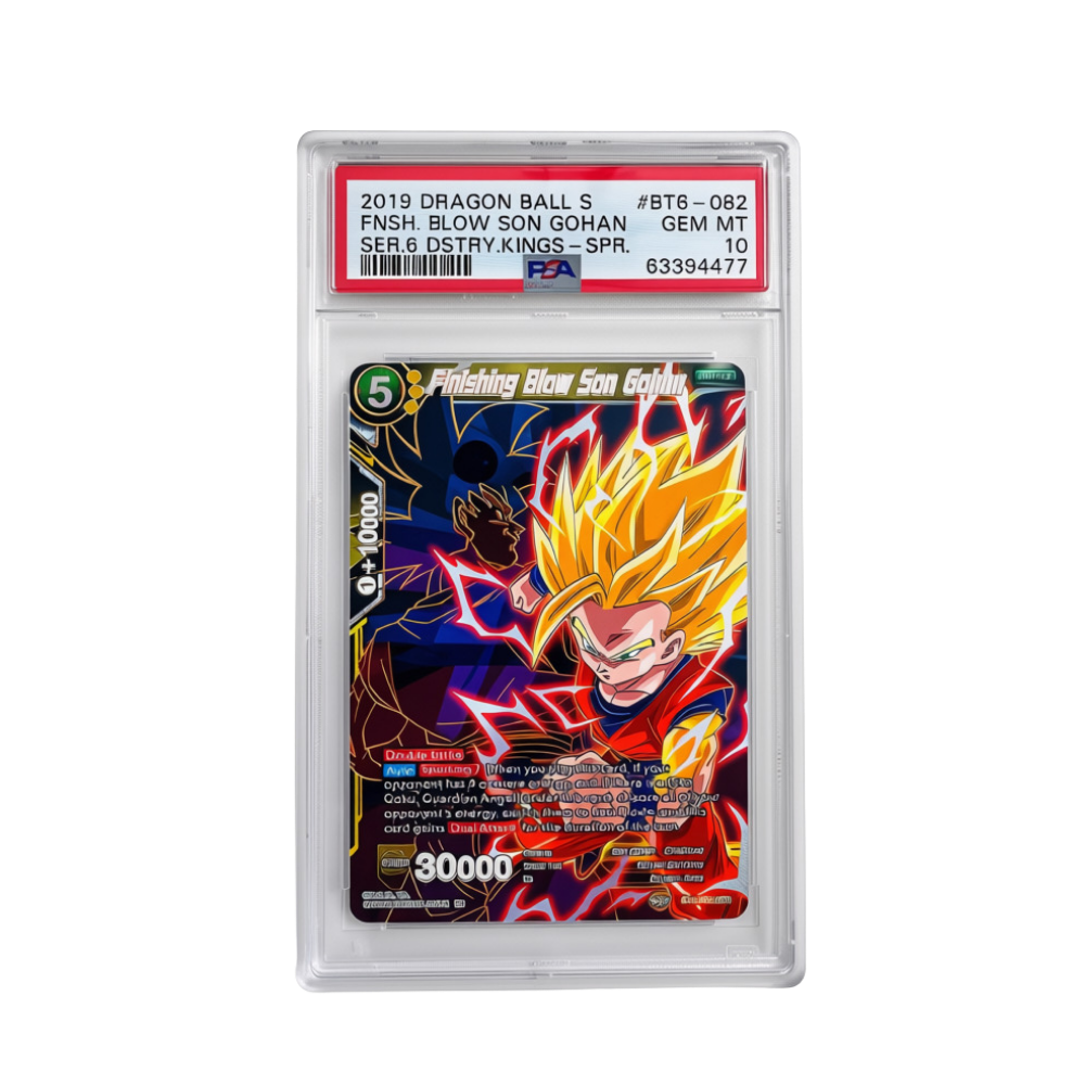 Dragon Ball Super Card Game Finishing Blow Son Gohan BT6-082 SPR PSA 10 Gem Mint - Englisch (EN)