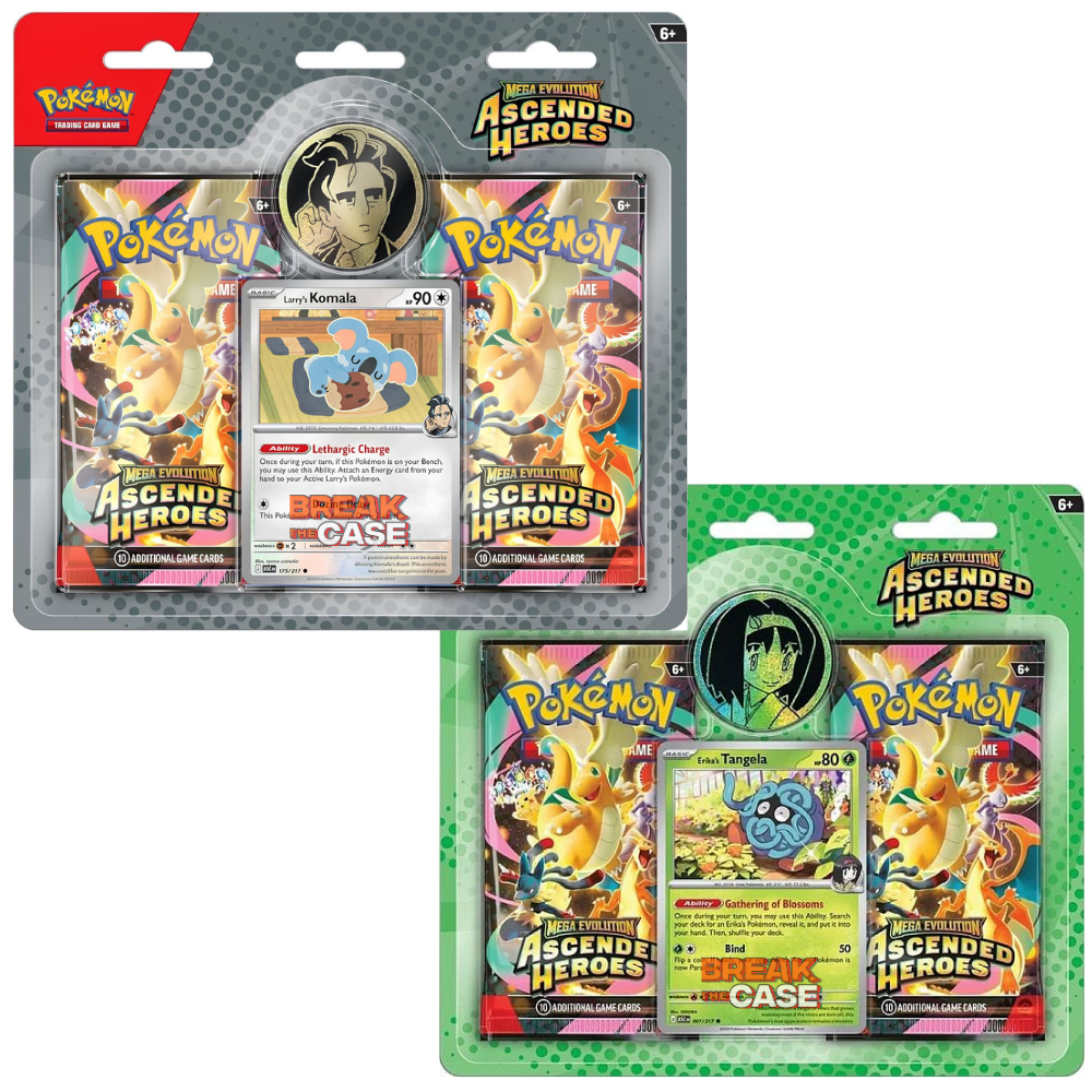 Pokémon - Ascended Heroes - Mega Evolution - ME2.5 – 2er Booster Blister – Englisch