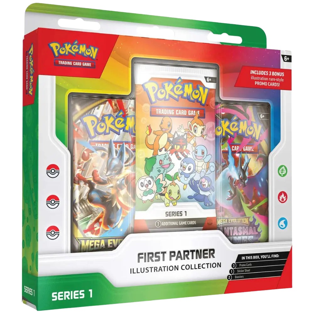 Pokémon - First Partner Illustration Collection – Englisch