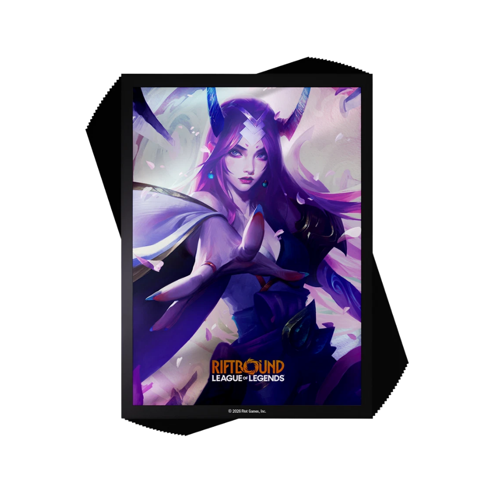 League of Legends Riftbound TCG - Unleashed - Art Sleeves - Leblanc Deceiver - Englisch