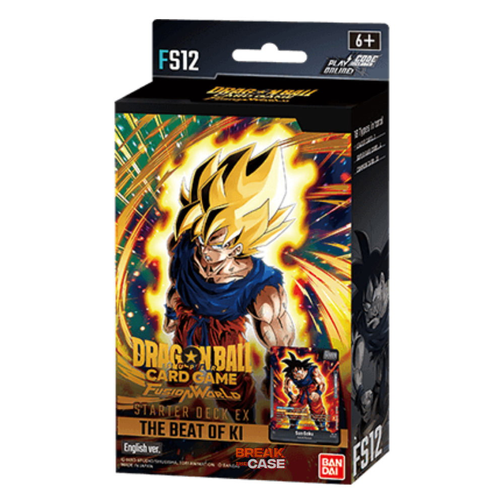 Dragon Ball Fusion World - STARTER DECK EX THE BEAT OF KI [FS12]