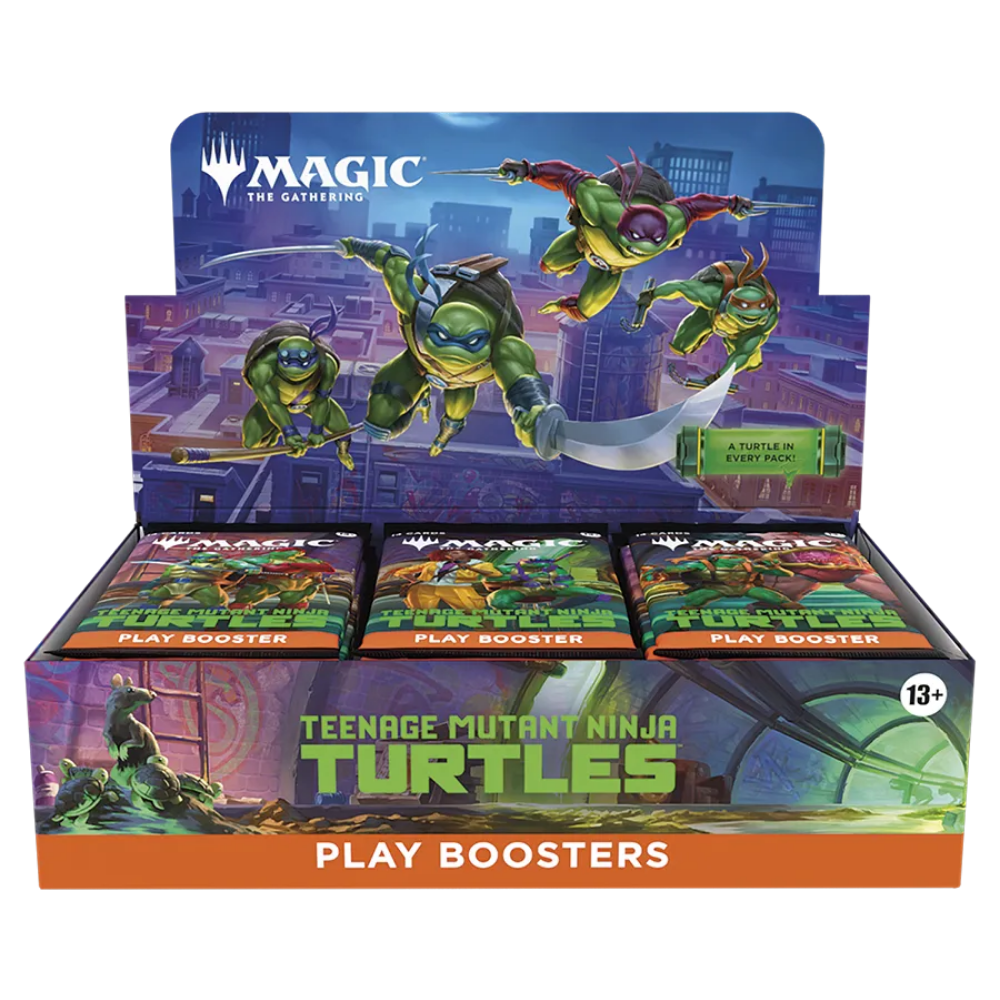 Magic: The Gathering - Teenage Mutant Ninja Turtles - Play Booster Display (30 Play Boosters) - English