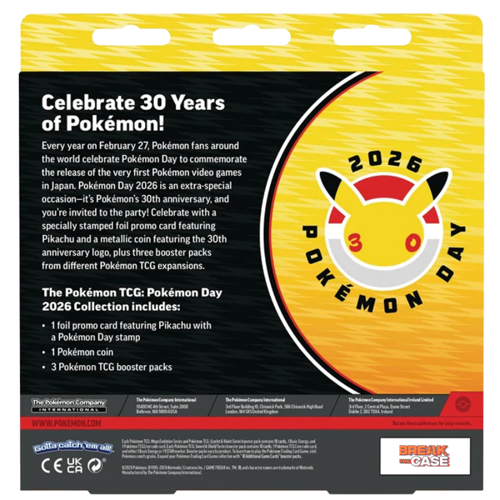 Pokemon - Pokémon Day Collection 2026 - Pikachu