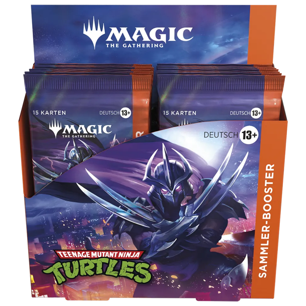 Magic: The Gathering - Teenage Mutant Ninja Turtles - Sammler Booster Display / Collector Display - Deutsch