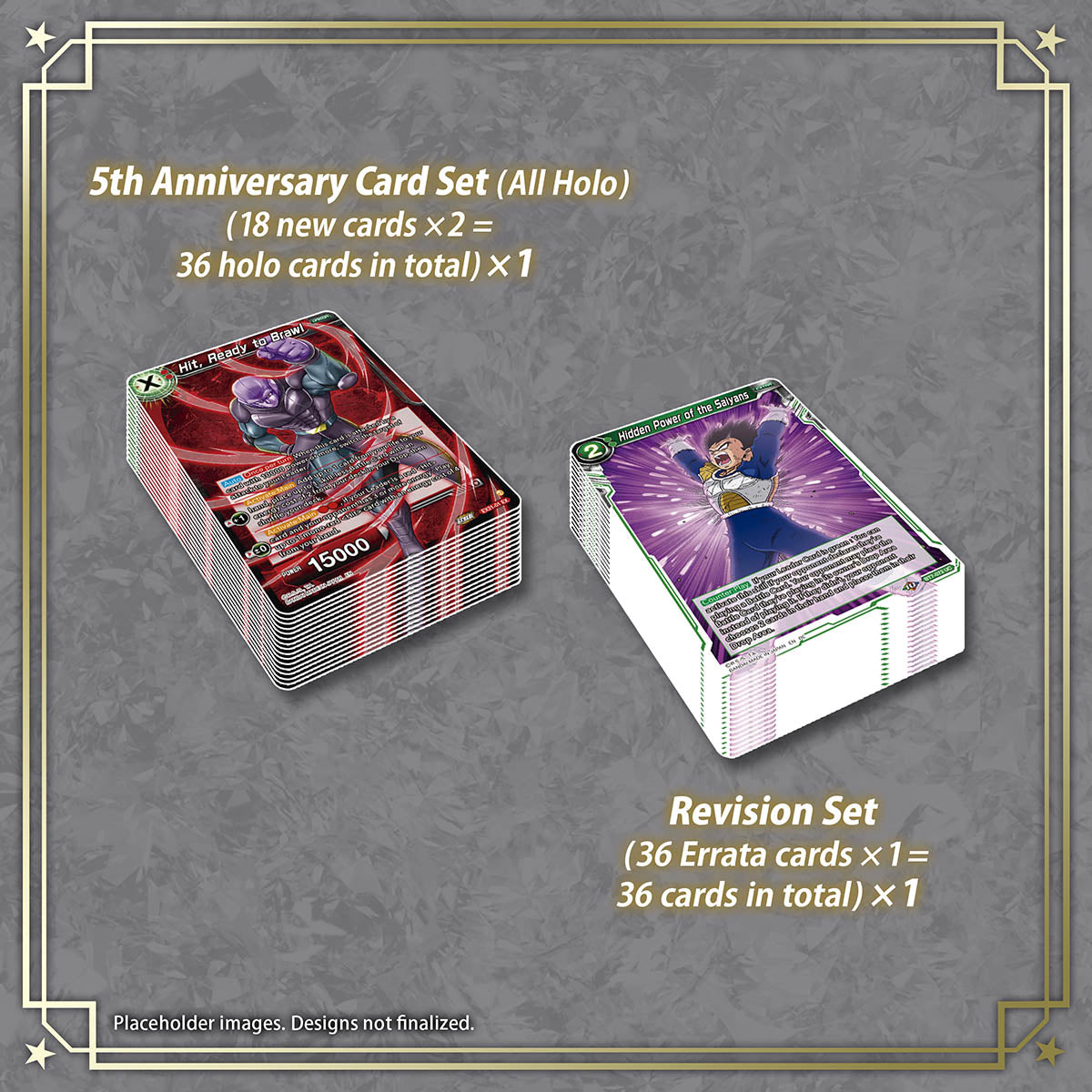 Dragon Ball Super Card Game - *PREMIUM EDITION* -5 th Anniversary Set - Englisch