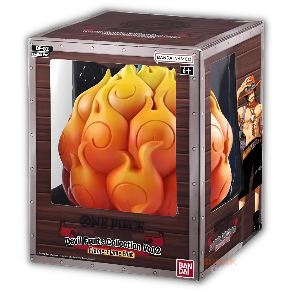 One Piece Card Game - Devil Fruits Collection - DF02 - Flame-Flame Fruit - Englisch