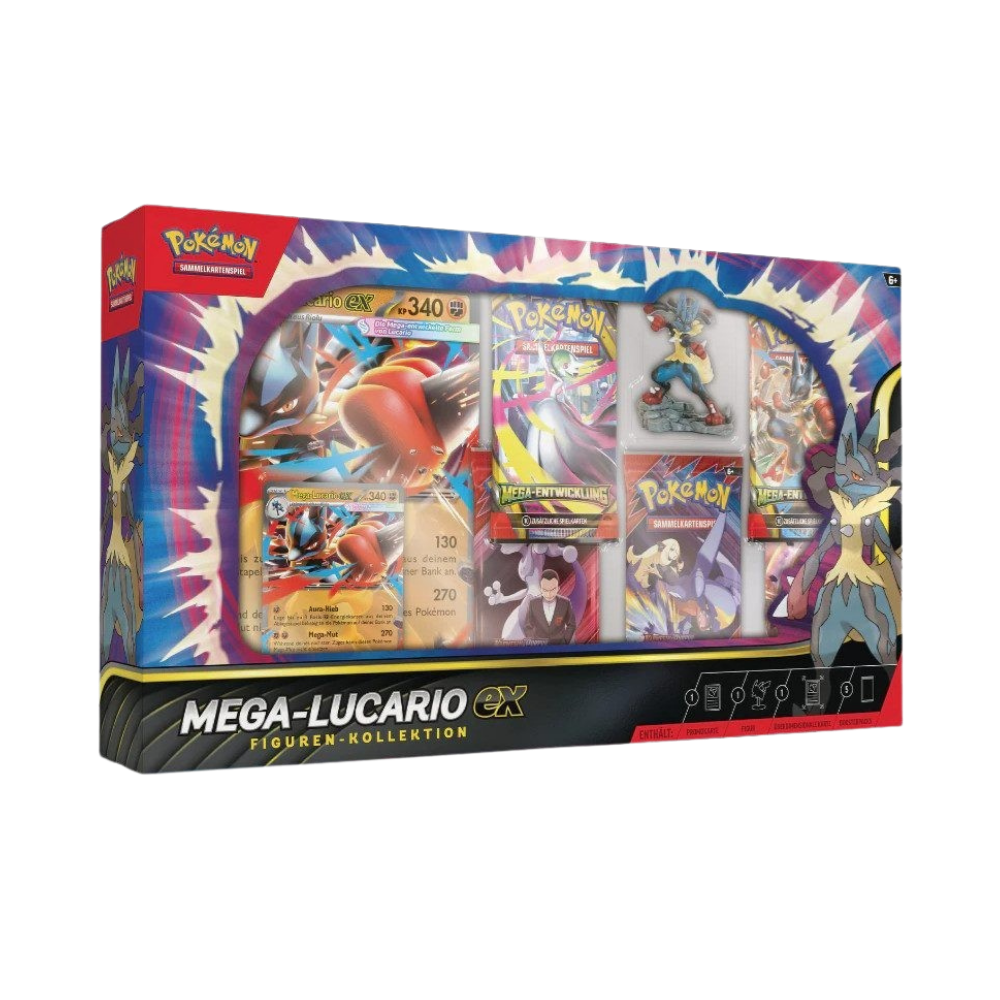 Pokemon - Mega Lucario EX Figuren Kollektion  - Deutsch