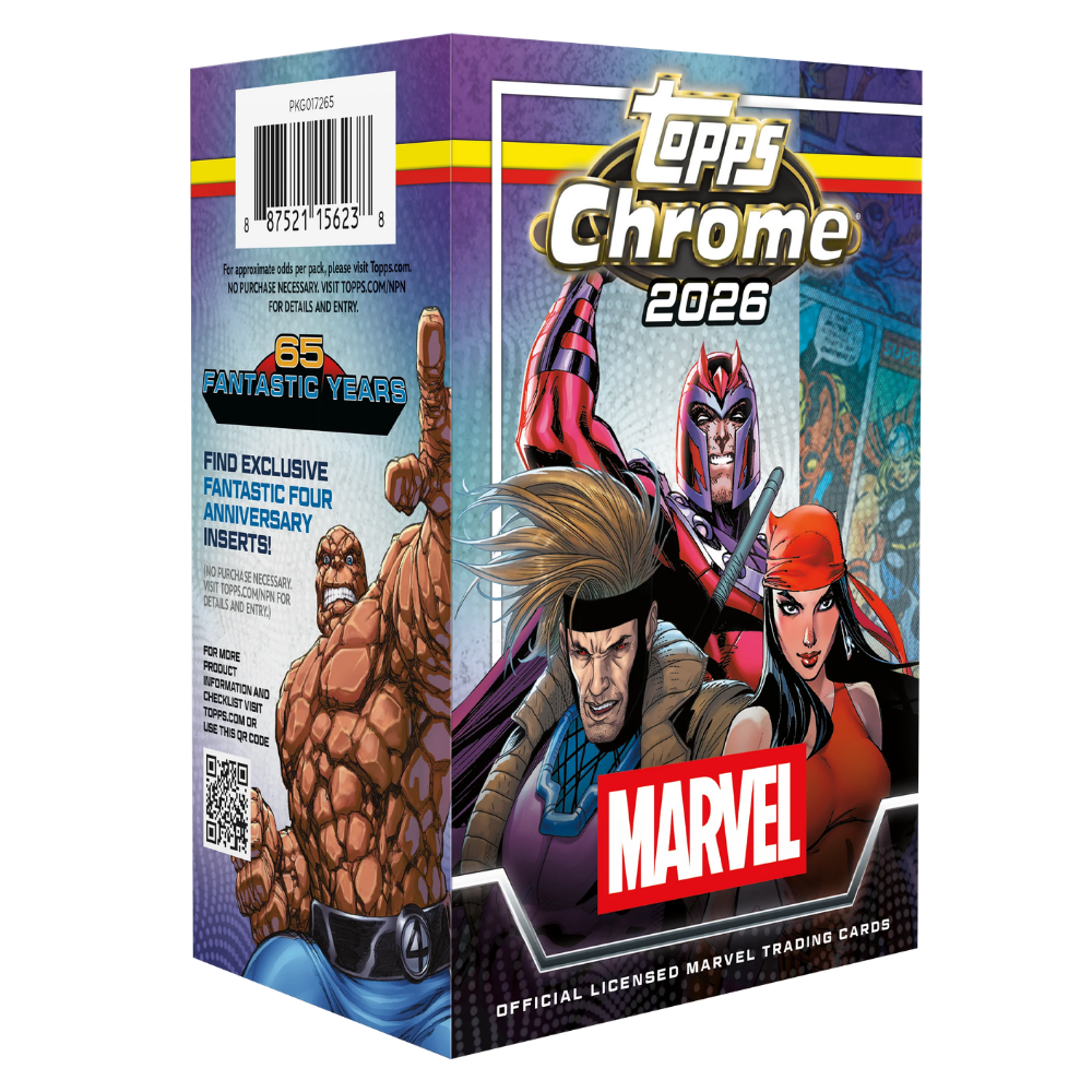 Topps Marvel Comics Chrome Value Box 2026 - Value Box