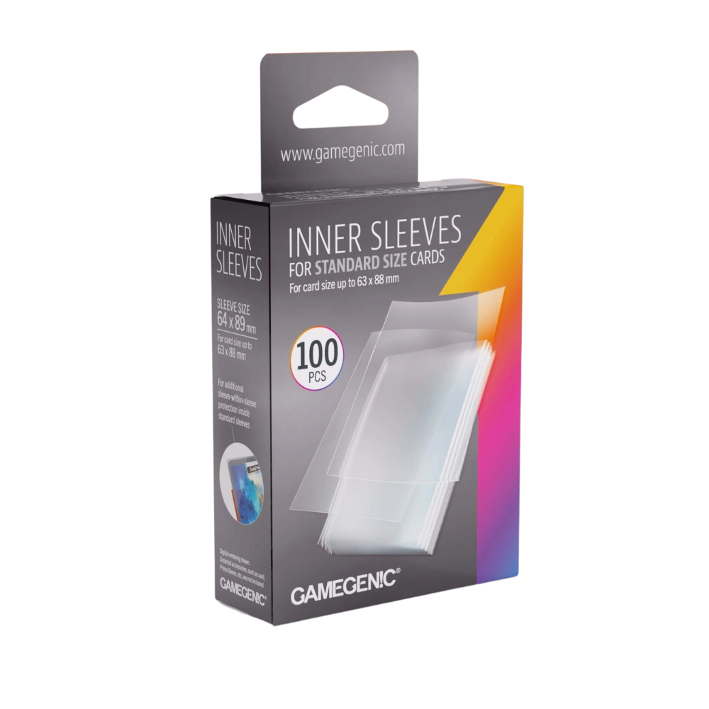Gamegenic Inner Sleeves 64x89 - 100 Stk.