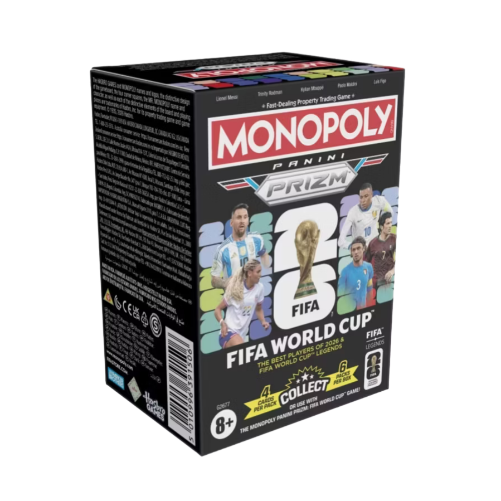 Panini Prizm Monopoly FIFA World Cup Soccer Blaster Box - 2026
