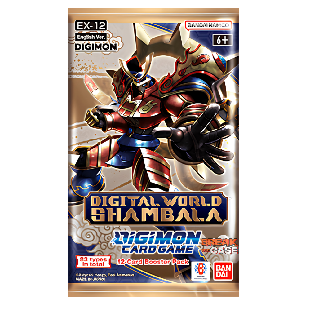 Digimon Card Game - Digital World Shambala - [EX-12] - Booster Display – Englisch