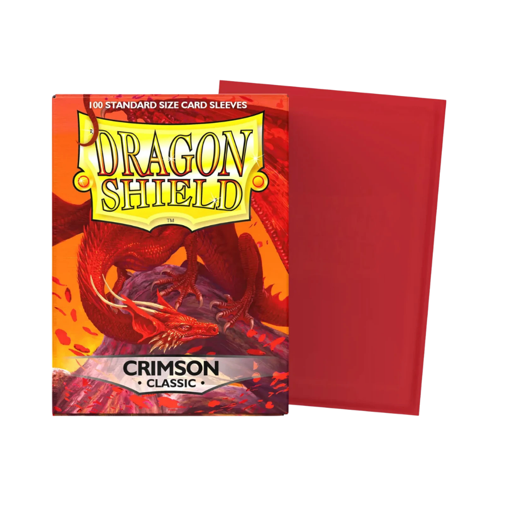Dragon Shield - Standart Card Sleeves Classic - Crimson (100x)