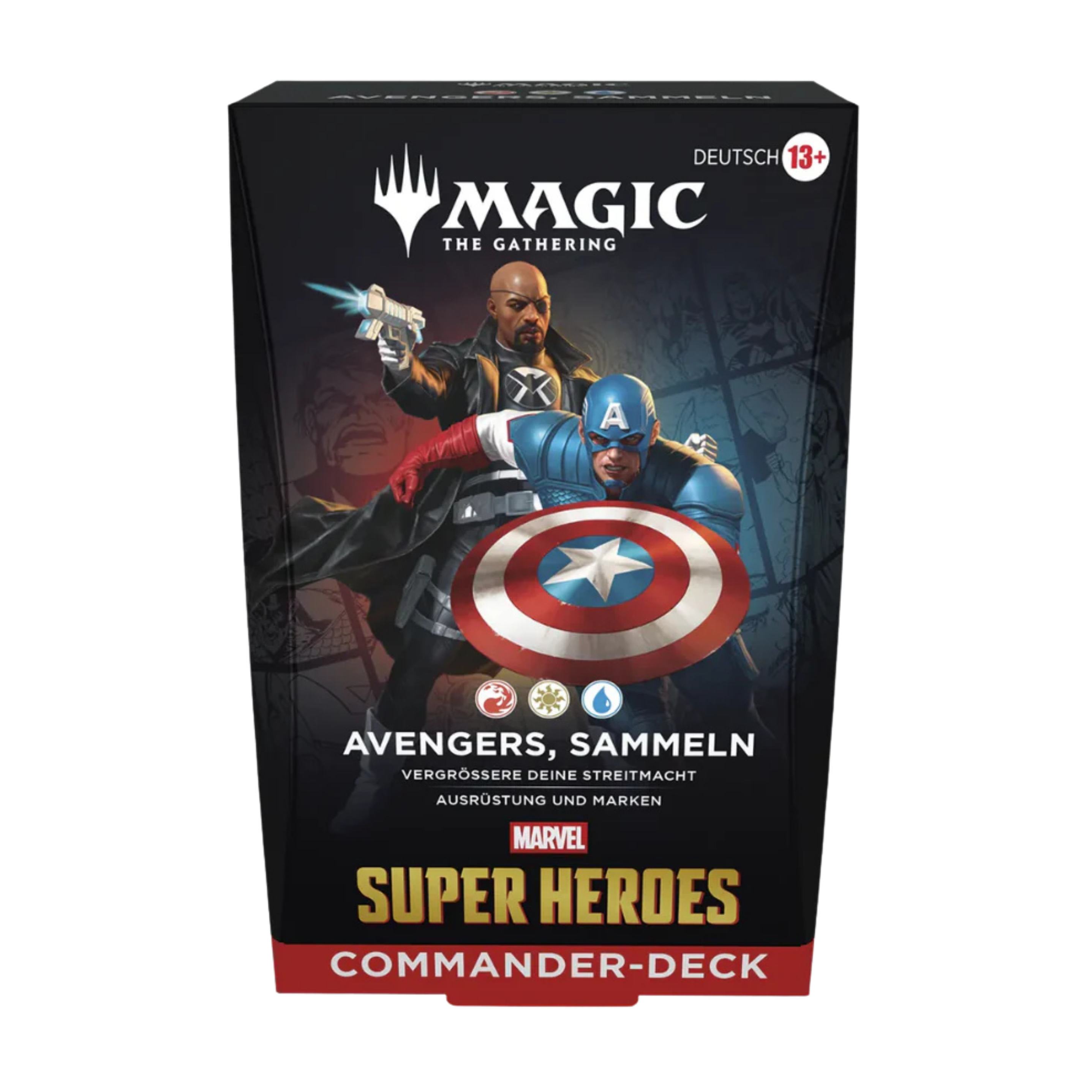Magic: The Gathering - MTG - Marvel Super Heroes - Commander Deck - Deutsch