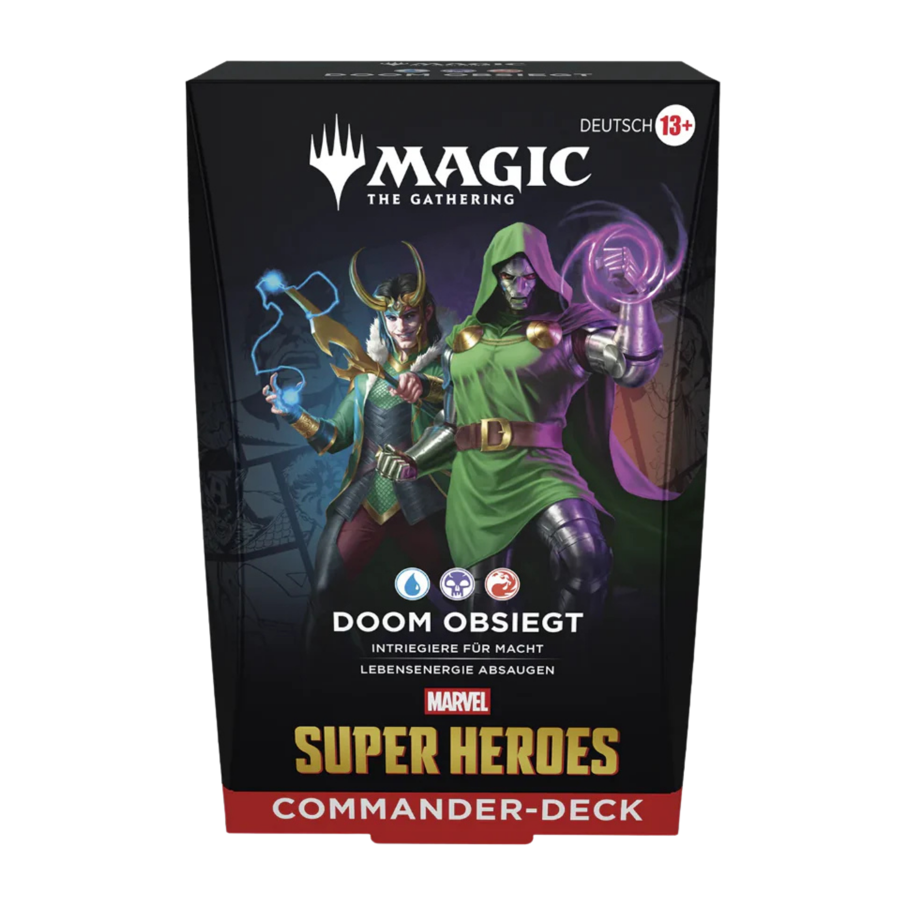 Magic: The Gathering - MTG - Marvel Super Heroes - Commander Deck - Deutsch