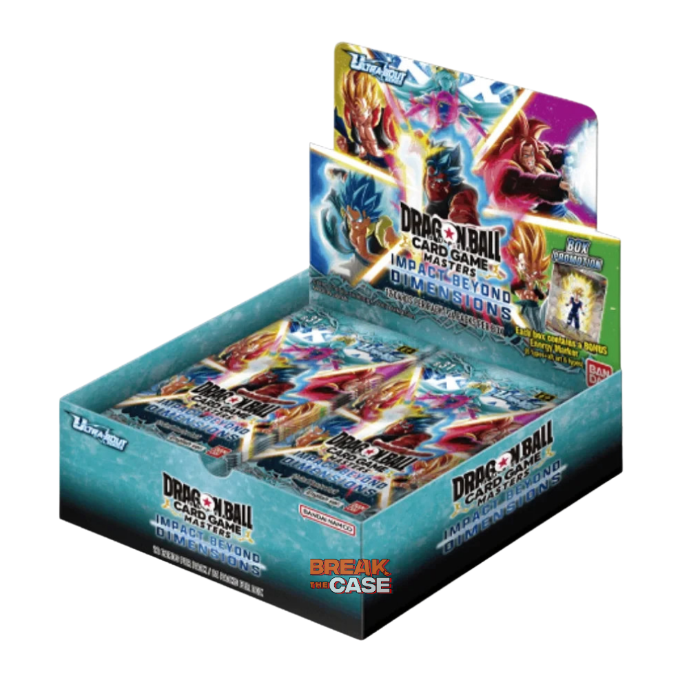 Dragon Ball Super Card Game Masters - B-31 - Impact Beyond Dimensions - Booster Box Display – Englisch