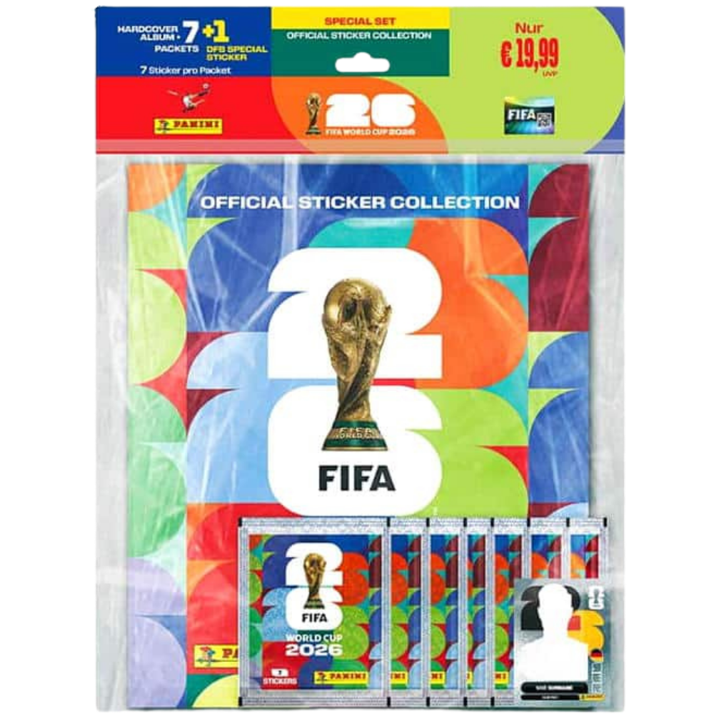 Panini - Fifa World Cup 2026 - HARDCOVER Album + 7 Packs