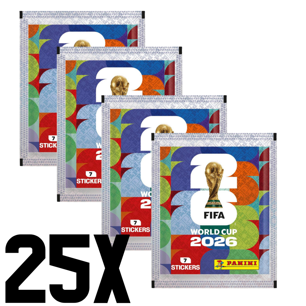 Panini - Fifa World Cup 2026 - Sticker Collection Pack  - 25x